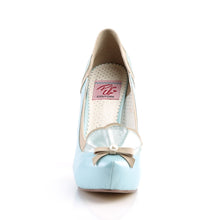 Load image into Gallery viewer, BETTIE-20 Pin Up Retro Glamour 4.5&quot; Heel Baby Blue Sexy Shoe