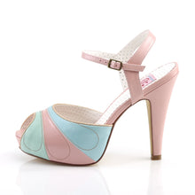 Load image into Gallery viewer, BETTIE-27 Sexy 4.5&quot; Heel Pink Multi Retro Glamour Platforms