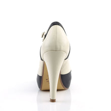 Load image into Gallery viewer, BETTIE-29 Sexy 4.5&quot; Navy Blue-Cream Retro Glamour Platforms