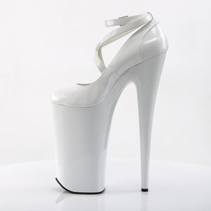 BEYOND-087 Sexy 10" Heel White Pole Dancing Platforms