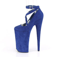 Load image into Gallery viewer, BEYOND-087FS Sexy 10&quot; Heel Royal Blue Pole Dancing Platforms