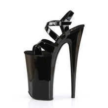 Load image into Gallery viewer, BEYOND-097 Sexy 10&quot; Heel Black Patent Pole Dancing Platforms