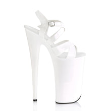 Load image into Gallery viewer, BEYOND-097 Sexy 10&quot; Heel White Patent Pole Dancing Platforms