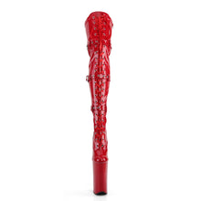 Load image into Gallery viewer, BEYOND-3028 Pleasers Sexy 10&quot; Heel Red Pole Dancing Platform