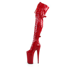 Load image into Gallery viewer, BEYOND-3028 Pleasers Sexy 10&quot; Heel Red Pole Dancing Platform