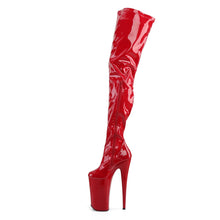 Load image into Gallery viewer, BEYOND-4000 Pleasers Sexy 10&quot; Heel Red Pole Dancing Platform