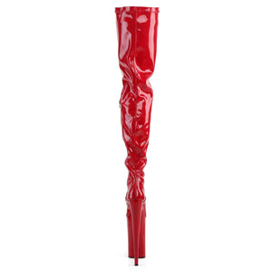 BEYOND-4000 Pleasers Sexy 10" Heel Red Pole Dancing Platform