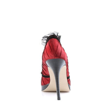 Load image into Gallery viewer, BLISS-38 Pin Up Couture Glamour 4&quot; Heel Red Burlesque Shoes