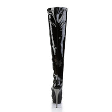 Load image into Gallery viewer, BLONDIE-3000 Sexy 6&quot; Heel Black Pewter Chrome Strippers Boot