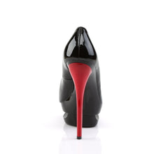 Load image into Gallery viewer, BLONDIE-685 Sexy 6&quot; Heel Black Patent Pole Dancing Platforms