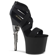 Load image into Gallery viewer, BONDGIRL-769 Sexy 7.5 Inch Heel Black Pole Dancing Platforms