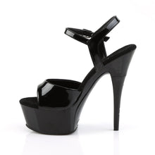 Load image into Gallery viewer, CAPTIVA-609 Sexy 6&quot; Heel Black Patent Pole Dancing Platforms