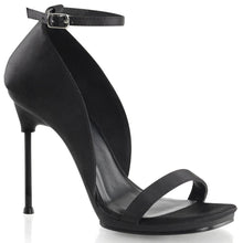 Load image into Gallery viewer, CHIC-35 Fabulicious 4.5 Inch Heel Black Satin Sexy Shoes