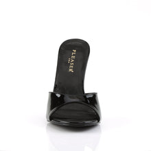 Load image into Gallery viewer, CLASSIQUE-01 Pleaser 4&quot; Heel Black Patent Fetish Footwear