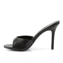 Load image into Gallery viewer, CLASSIQUE-01 Pleaser 4 Inch Heel Black Kid Fetish Footwear