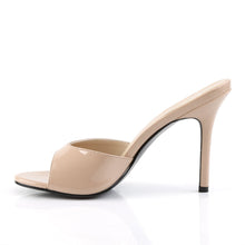 Load image into Gallery viewer, CLASSIQUE-01 Pleaser 4 Inch Heel Nude Patent Fetish Footwear