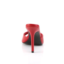 Load image into Gallery viewer, CLASSIQUE-01 Pleaser 4 Inch Heel Red Kid Pu Fetish Footwear