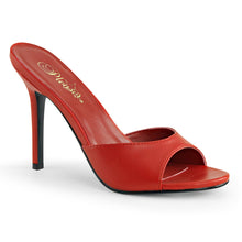 Load image into Gallery viewer, CLASSIQUE-01 Pleaser 4 Inch Heel Red Kid Pu Fetish Footwear