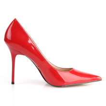 Load image into Gallery viewer, CLASSIQUE-20 Pleaser 4 Inch Heel Red Fetish Footwear