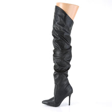 Load image into Gallery viewer, CLASSIQUE-3011 Pleaser 4 Inch Heel Black Fetish Footwear