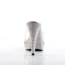 Load image into Gallery viewer, COCKTAIL-501DM Fabulicious Heels Clear Rhinestones Sexy Shoe