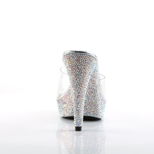 COCKTAIL-501DM Fabulicious Heels Clear Rhinestones Sexy Shoe