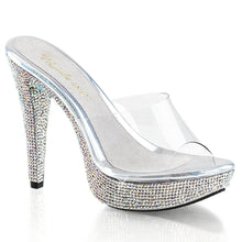 Load image into Gallery viewer, COCKTAIL-501DM Fabulicious Heels Clear Rhinestones Sexy Shoe