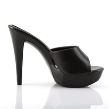 Load image into Gallery viewer, COCKTAIL-501L Fabulicious 5&quot; Heel Black Leather Sexy Shoes