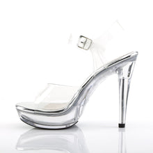 Load image into Gallery viewer, COCKTAIL-508 Fabulicious 5 Inch Heel Clear Sexy Shoes