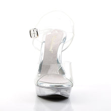 Load image into Gallery viewer, COCKTAIL-508MG Fabulicious 5 Inch Heel Clear Sexy Shoes