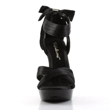 Load image into Gallery viewer, COCKTAIL-568 Fabulicious 5 Inch Heel Black Satin Sexy Shoes