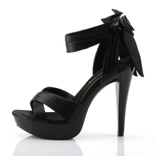 Load image into Gallery viewer, COCKTAIL-568 Fabulicious 5 Inch Heel Black Satin Sexy Shoes