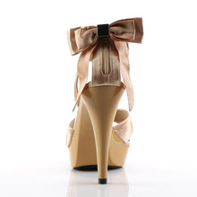 Load image into Gallery viewer, COCKTAIL-568 Fabulicious 5&quot; Heel Champagne Satin Sexy Shoes