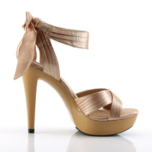 Load image into Gallery viewer, COCKTAIL-568 Fabulicious 5&quot; Heel Champagne Satin Sexy Shoes