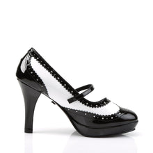 Load image into Gallery viewer, CONTESSA-06 Funtasma 4&quot; Heel Black and White Women Sexy Shoe