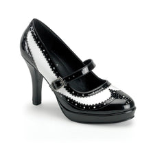 Load image into Gallery viewer, CONTESSA-06 Funtasma 4&quot; Heel Black and White Women Sexy Shoe