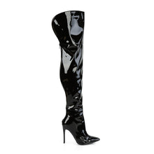 Load image into Gallery viewer, COURTLY-3012 Pleaser 5&quot; Heel Black Patent Fetish Footwear