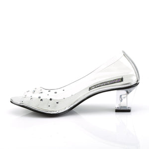 CRYSTAL-100 Funtasma 2 Inch Heel Clear Women's Sexy Shoes