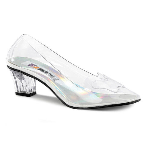 CRYSTAL-103 Funtasma 2 Inch Heel Clear Women's Sexy Shoes