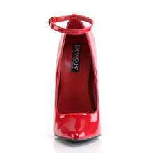 Load image into Gallery viewer, DAGGER-12 Devious Fetish Footwear 6 Inch Heel Red Sexy Shoes