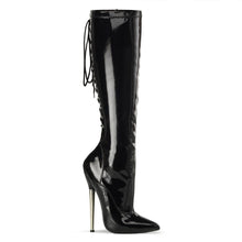 Load image into Gallery viewer, DAGGER-2064 Devious 6 Inch Heel Black Patent Kinky Boots