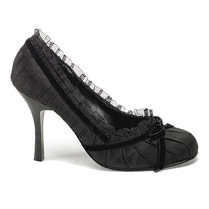 DAINTY-420 Funtasma 3.5" Heel Black Satin Women's Sexy Shoes