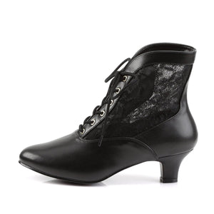 DAME-05 Funtasma 2 Inch Heel Black Women's Boots