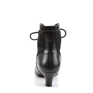 DAME-05 Funtasma 2 Inch Heel Black Women's Boots