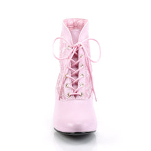 Load image into Gallery viewer, DAME-05 Funtasma 2 Inch Heel Baby Pink Women&#39;s Boots