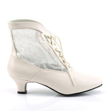 Load image into Gallery viewer, DAME-05 Funtasma 2 Inch Heel Ivory Pu Women&#39;s Boots