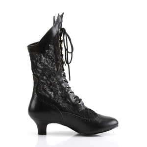 DAME-115 Funtasma 2 Inch Heel Black Women's Boots