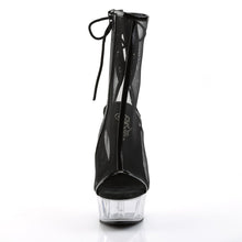 Load image into Gallery viewer, DELIGHT-1018MSH Pleaser 6&quot; Heel Black Pole Dancing Platforms