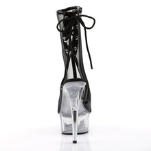 Load image into Gallery viewer, DELIGHT-1018MSH Pleaser 6&quot; Heel Black Pole Dancing Platforms