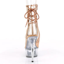 Load image into Gallery viewer, DELIGHT-1018MSH 6&quot; Rose Gold Metallic Pole Dancer Platforms